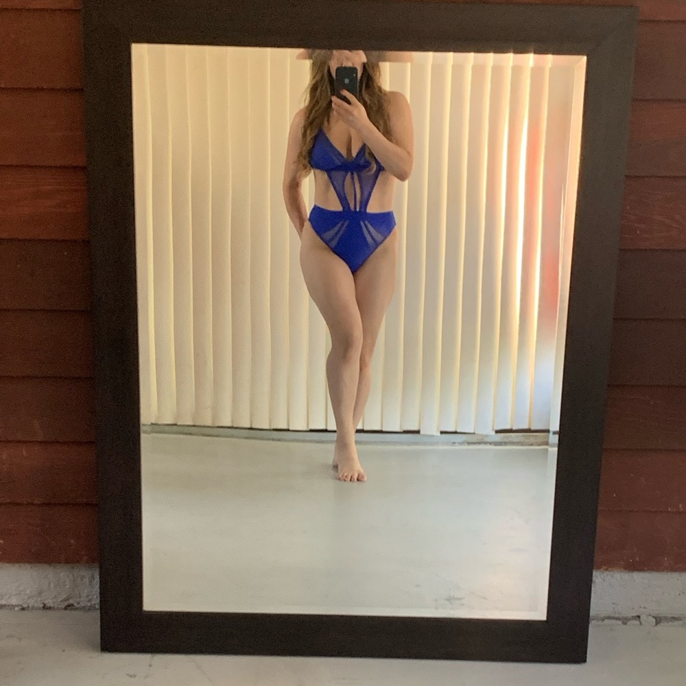 Royal blue monokini nwt